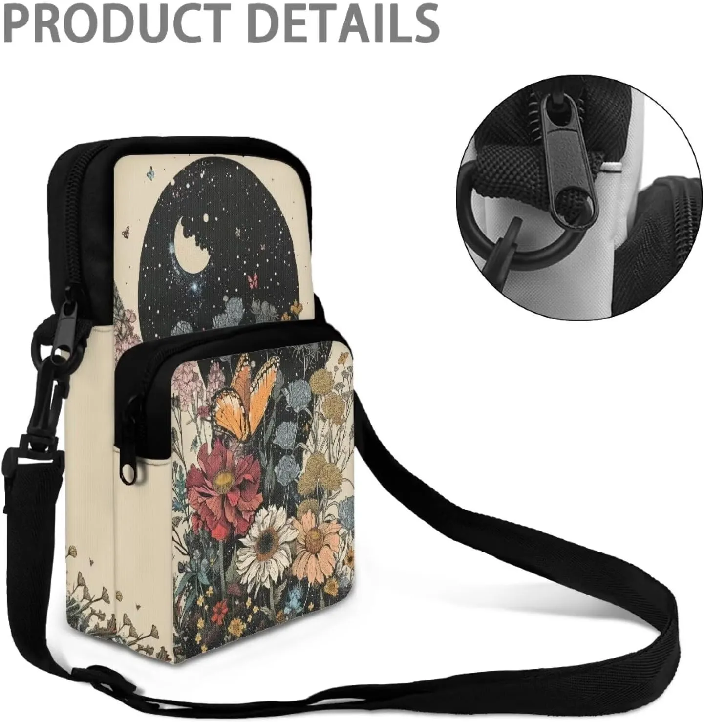 Universal Sling Crosbody Bags for Women Men Teens Over 5