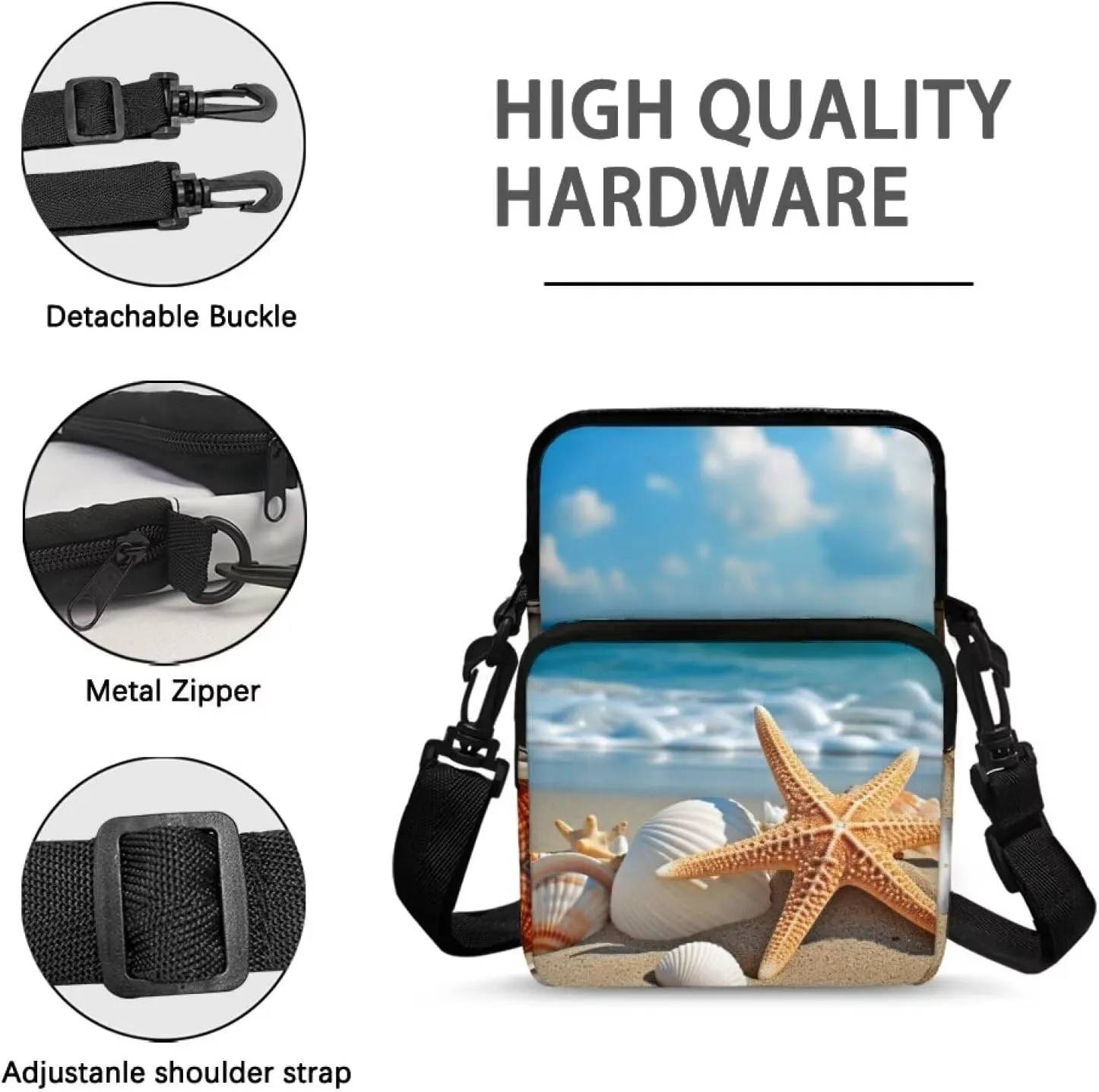 Universal Sling Crosbody Bags for Women Men Teens Over 5