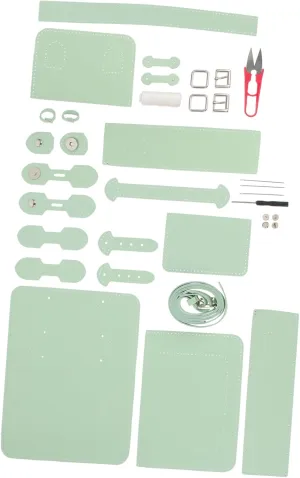 Uonlytech 1 Set DIY Chain Bag Kit Complete Supplies for Crafting Your Own Durable Shoulder Bag Present for Women Easy to Assemble with for Creative DIY Lovers