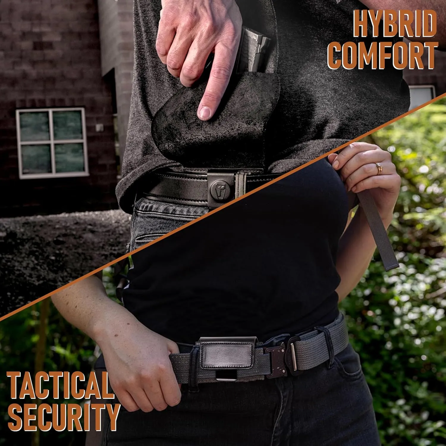 Urban Carry LockLeather G3 Holster - Leather/Polymer Hybrid Design for Optimal Concealment | Available in Cadet, Trooper, Lieutenant, & Captain Sizes for a Wide Range of Firearms