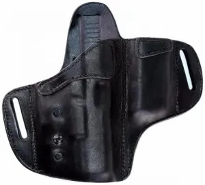 Urban Carry LockLeather OWB with Magazine Combo, Premium Hybrid, Conceal/Open Carry, Integrated Retention Clip, Ambidextrous Magazine Design, Secure Access