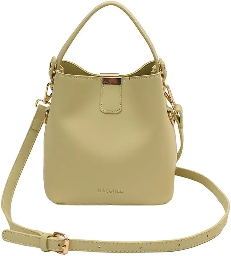 Vanilla Girl Aesthetic Small Bucket Bag for Women Small Satchel Bag Purses Crossbody Bag Handbag Mini Tote Bags