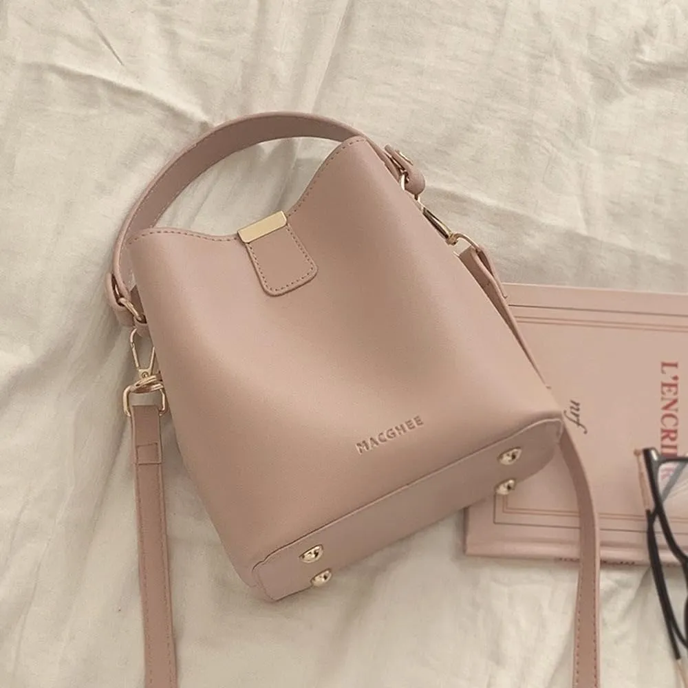 Vanilla Girl Aesthetic Small Bucket Bag for Women Small Satchel Bag Purses Crossbody Bag Handbag Mini Tote Bags