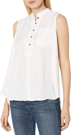 Vintage America Blues Women's Willliam Rast-Anaya Sleeveless Button Down Woven Top