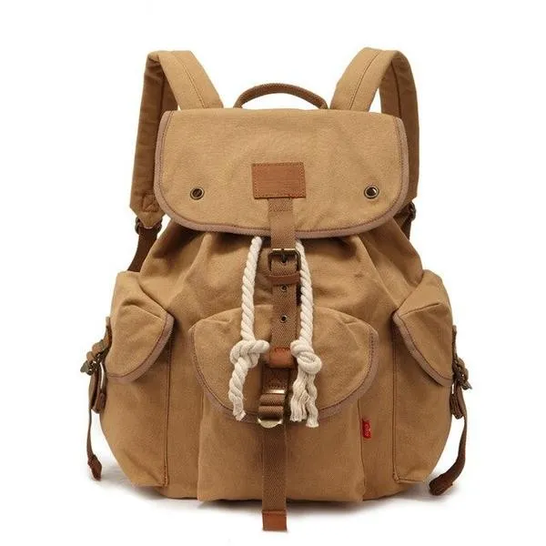 Vintage Canvas Backpack