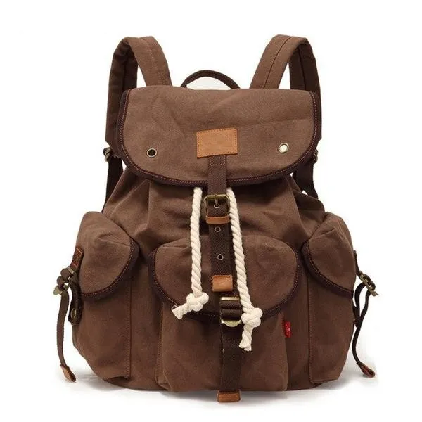 Vintage Canvas Backpack