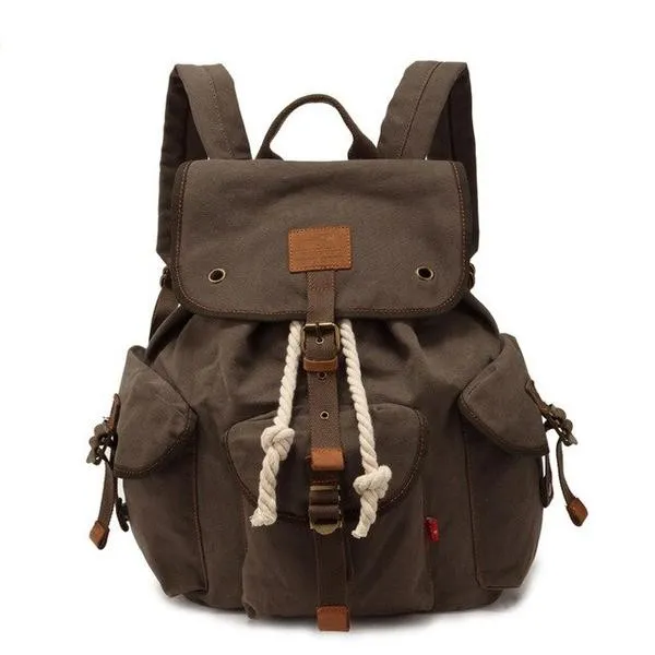 Vintage Canvas Backpack