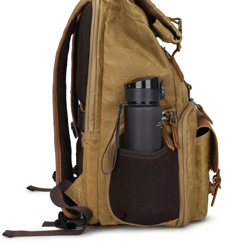 Vintage Style Camera Backpack  | Grand Teton