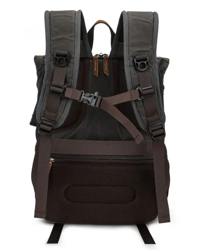 Vintage Style Camera Backpack  | Grand Teton