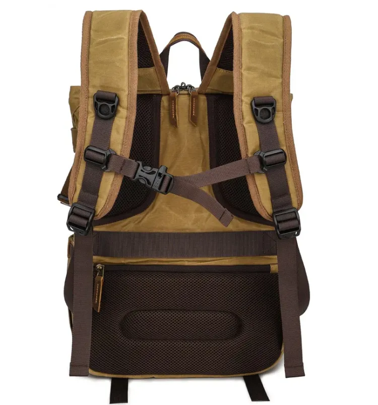 Vintage Style Camera Backpack  | Grand Teton
