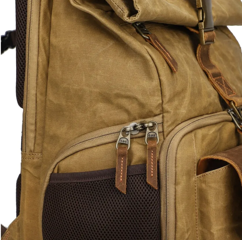 Vintage Style Camera Backpack  | Grand Teton