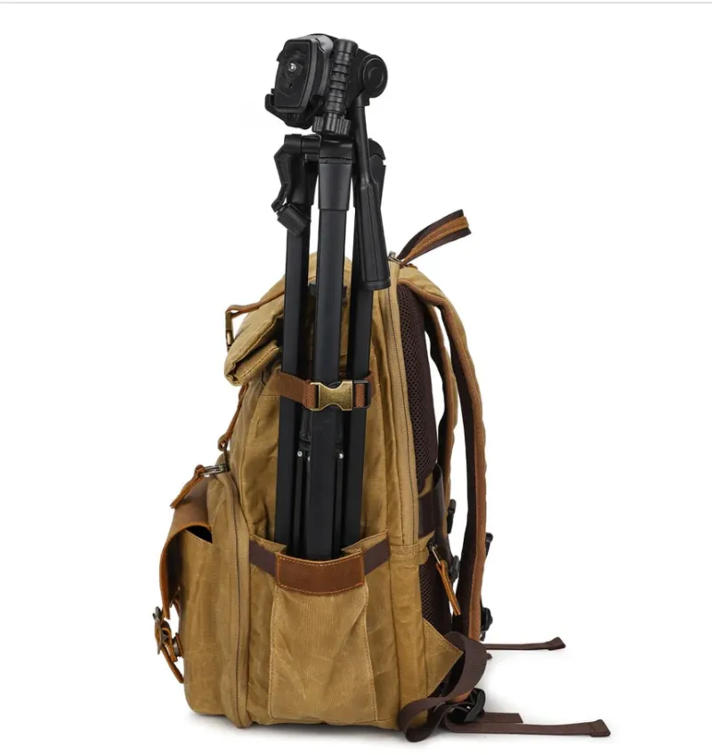 Vintage Style Camera Backpack  | Grand Teton