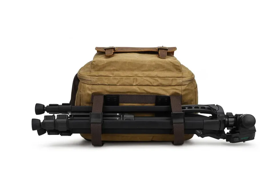Vintage Style Camera Backpack  | Grand Teton