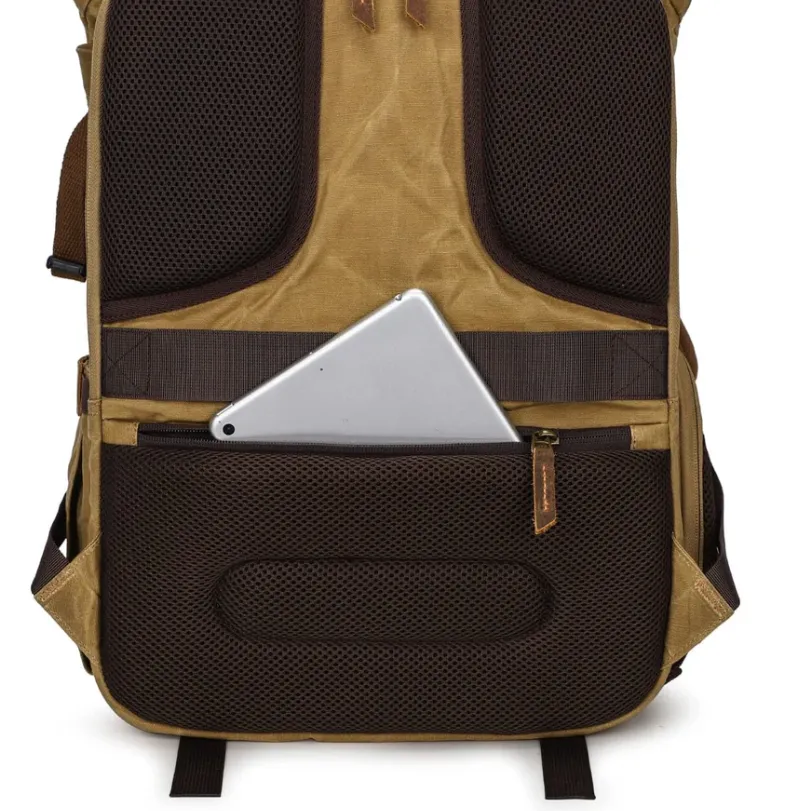 Vintage Style Camera Backpack  | Grand Teton