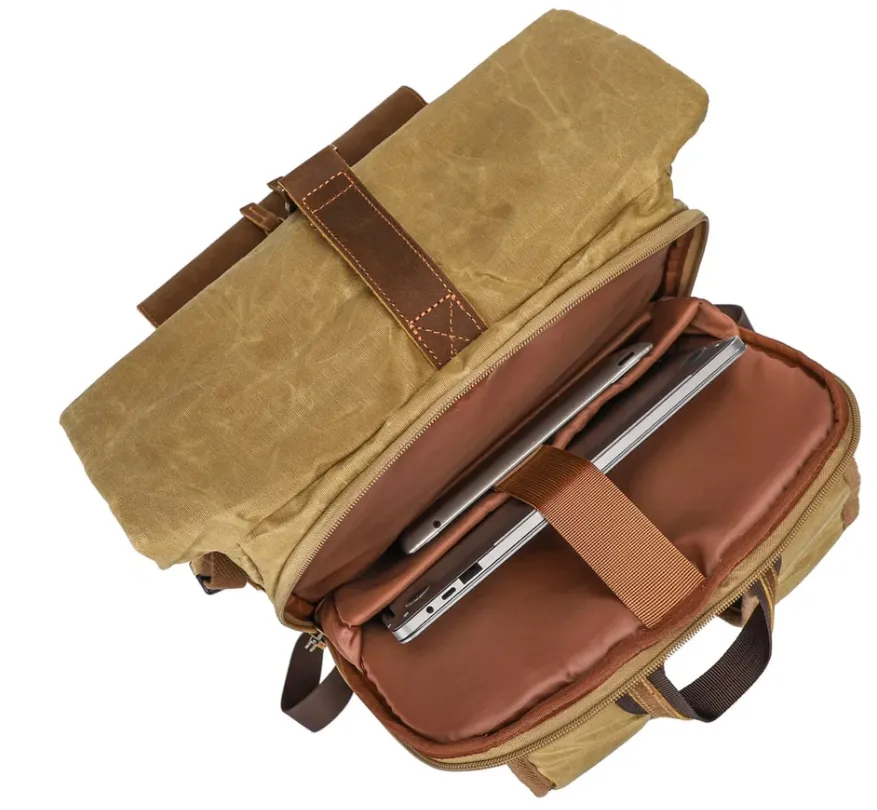 Vintage Style Camera Backpack  | Grand Teton