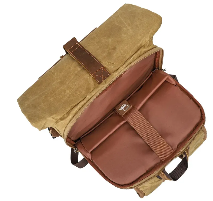 Vintage Style Camera Backpack  | Grand Teton