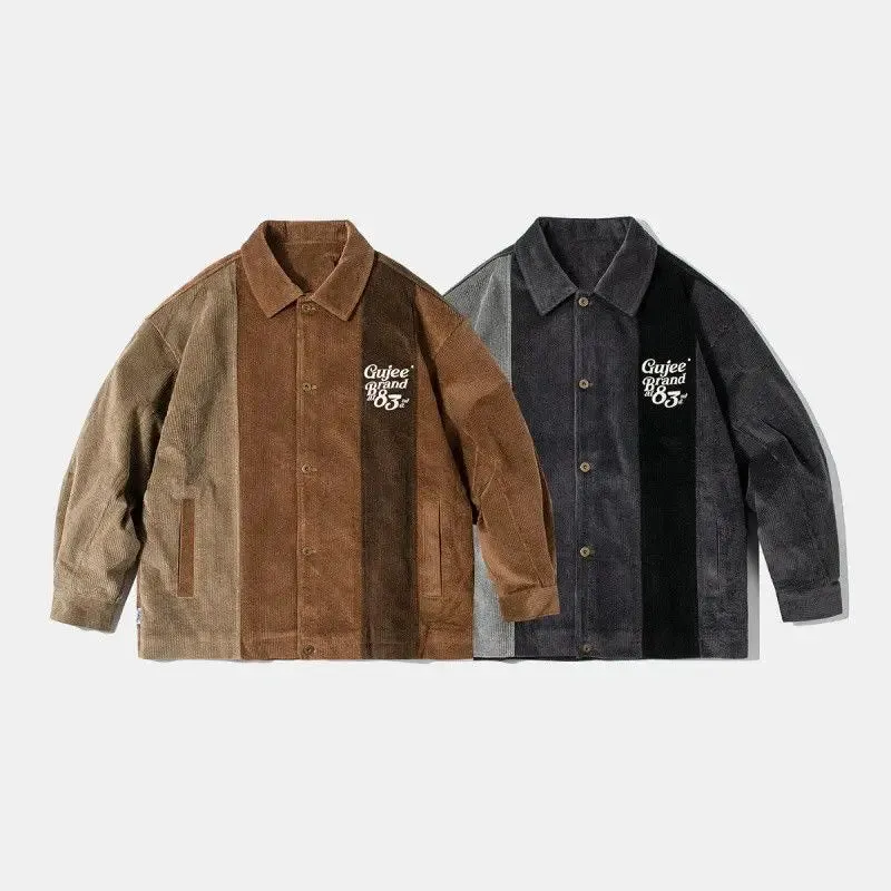 Vintage Vibes Patchwork Varsity Jacket