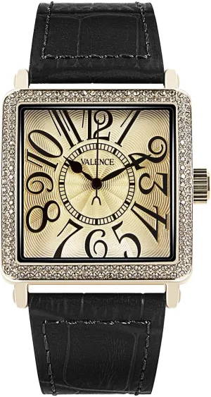 Vintage Wrist Watch for Women, Women's Watch with Leather Band, Face Square Classic Watches, Ladies Quartz Women Wrist Watch