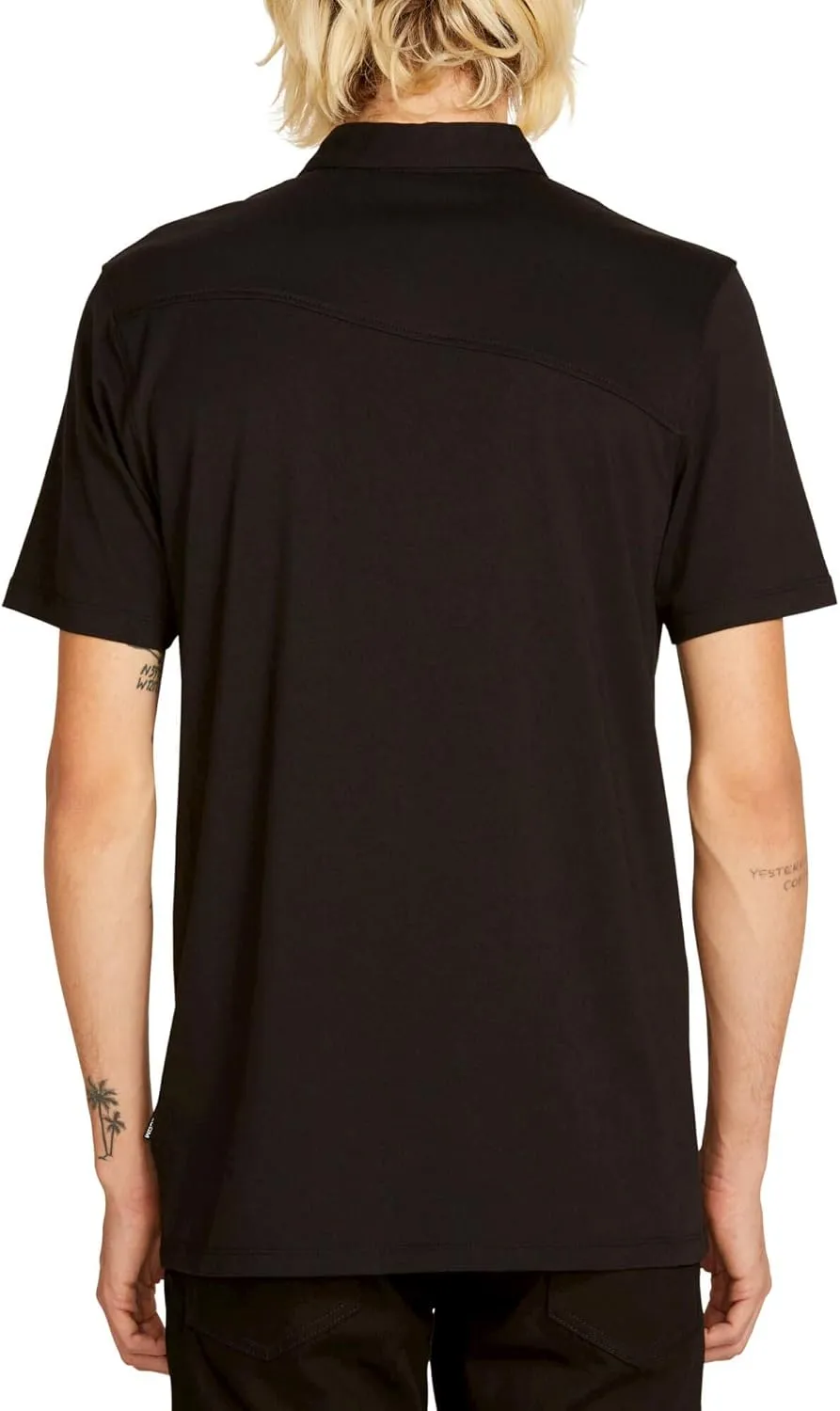 Volcom Men's Wowzer Modern Fit Short Sleeve Polo Shirt
