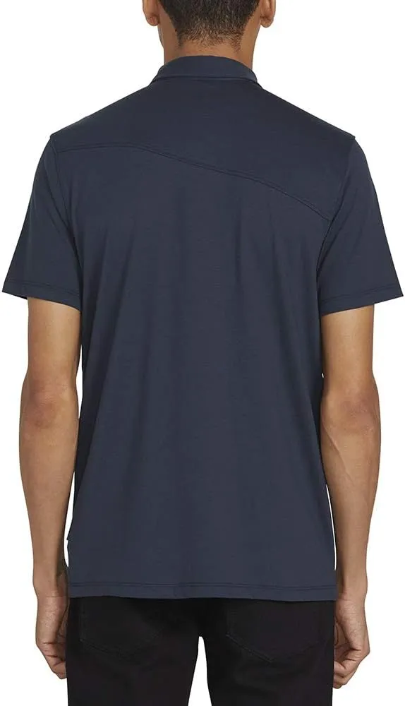 Volcom Men's Wowzer Modern Fit Short Sleeve Polo Shirt