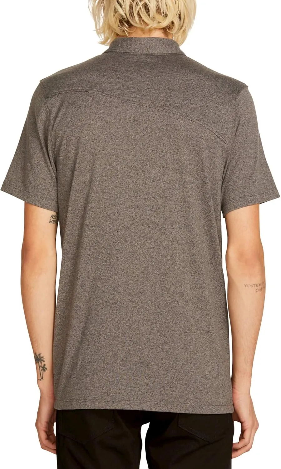 Volcom Men's Wowzer Modern Fit Short Sleeve Polo Shirt