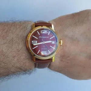 Vostok Original Mens Watch Komandirskie 683954 Classic Retro from 1965 Mechanical Manual-Winding Water Proof 30m