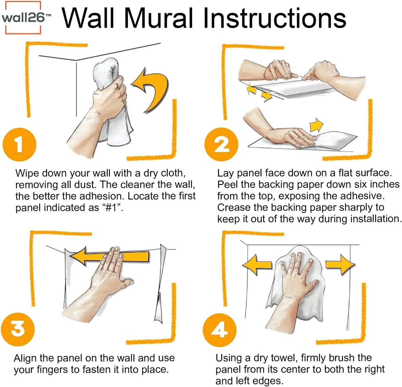 wall26 Removable Wall Mural - 36"x48"