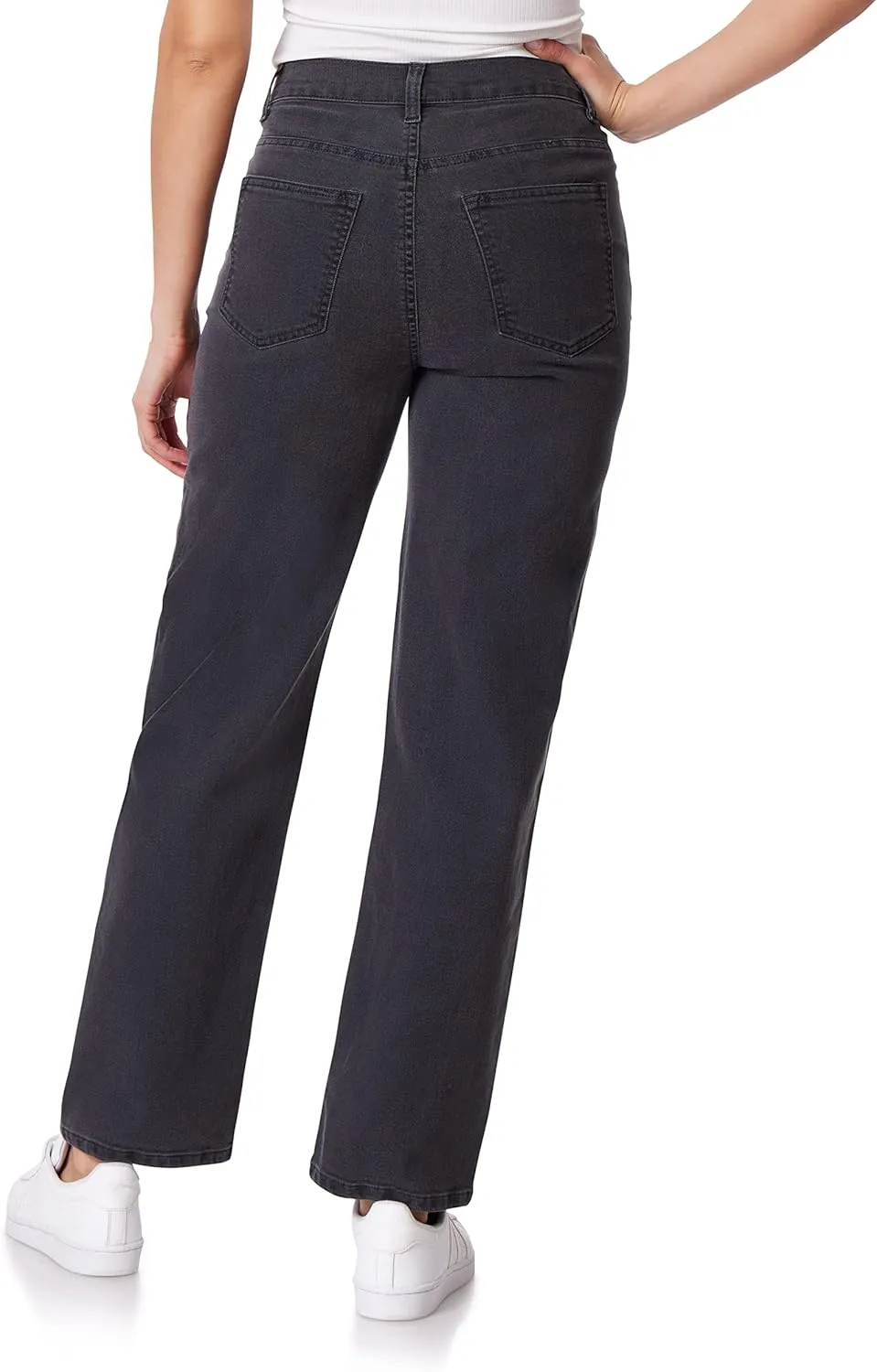 WallFlower Women's Dad Denim High-Rise Insta Vintage Juniors Jeans