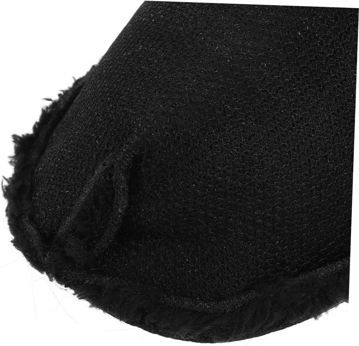 Warm Comfortable Winter Boot Insoles Faux Fur Liner Non-Slip Socks Windproof Shoes Removable Washable for Outdoor/Indoor Activities