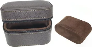 Watch Box Organizer Single Watch Storage Box Portable High-end Watch Display Box Watch Organizer Watch Holder watch case(Brown)