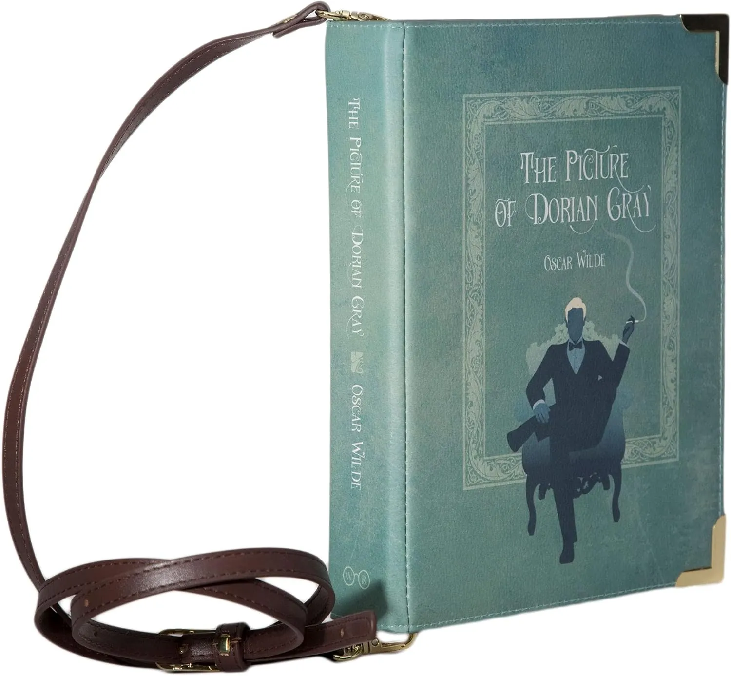 Well Read Co Crossbody Purse Handbag for Book Lovers - The Picture of Dorian Gray, Vegan Leather, Small