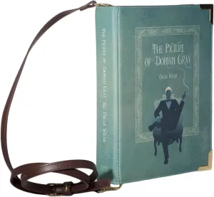 Well Read Co Crossbody Purse Handbag for Book Lovers - The Picture of Dorian Gray, Vegan Leather, Small
