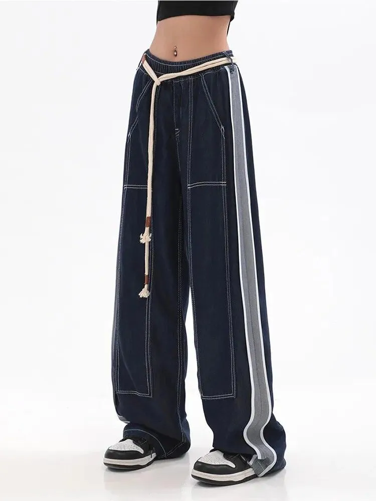 Wide Leg Baggy Denim Pant