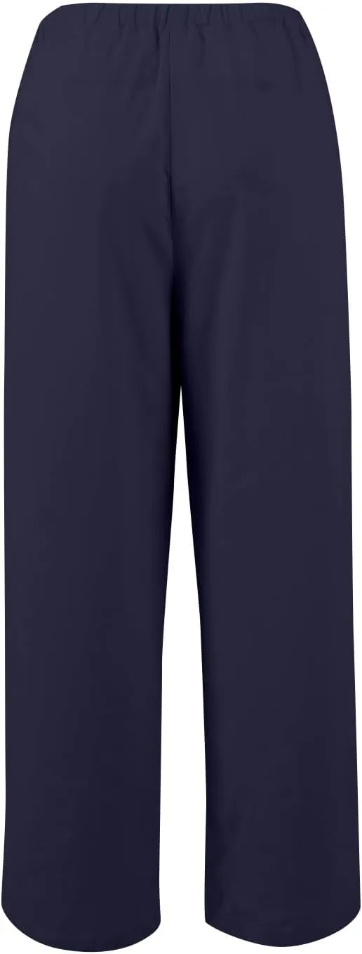 Wide Leg Linen Pants Women Drawstring High Waist Lightweight Palazzo Pants Lounge Boho Beach Flowy Trousers w/Pockets