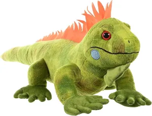 Wild Republic Iguana Plush, Stuffed Animal, Plush Toy, Kids Gifts, Cuddlekins, 15 Inches, Multi (12905)