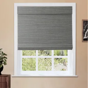 Wind Neutral Bamboo Ramie Woven Shade - Grey