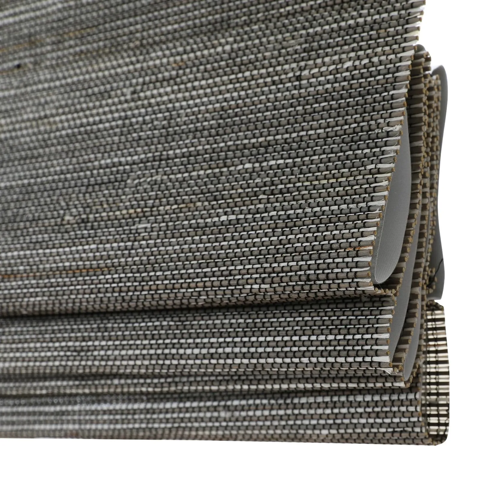 Wind Neutral Bamboo Ramie Woven Shade - Grey