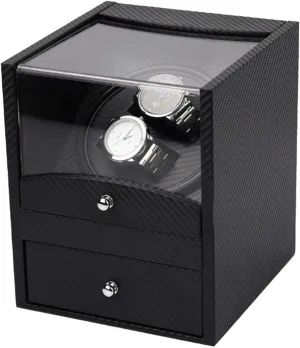 Winding Box Watch Winder - Electric Luxury Watch Shaker 2 2 Display Holder Mechanical Watch Automatic Box Motor Turn Watch Winding Collection House