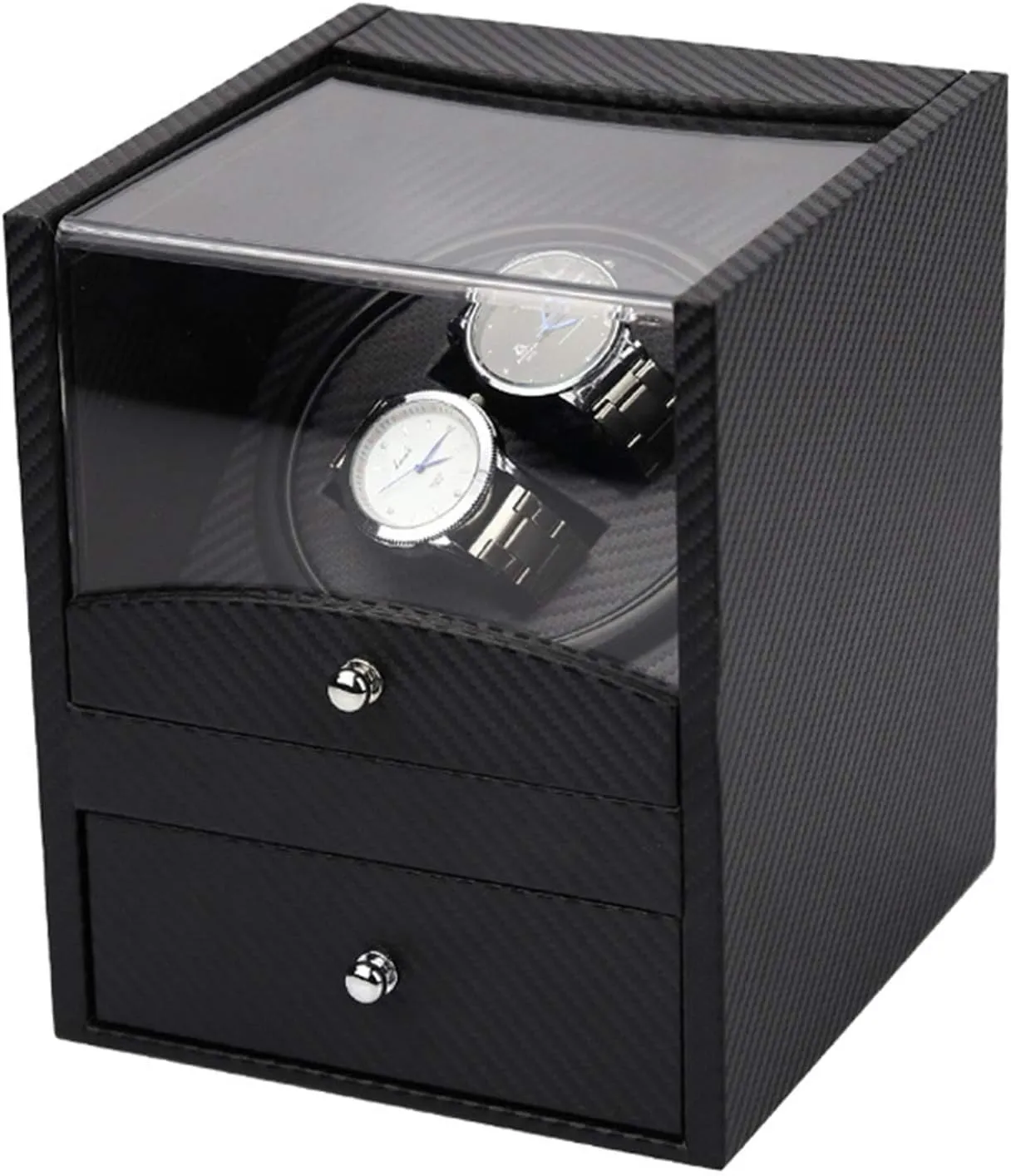Winding Box Watch Winder - Electric Luxury Watch Shaker 2 2 Display Holder Mechanical Watch Automatic Box Motor Turn Watch Winding Collection House