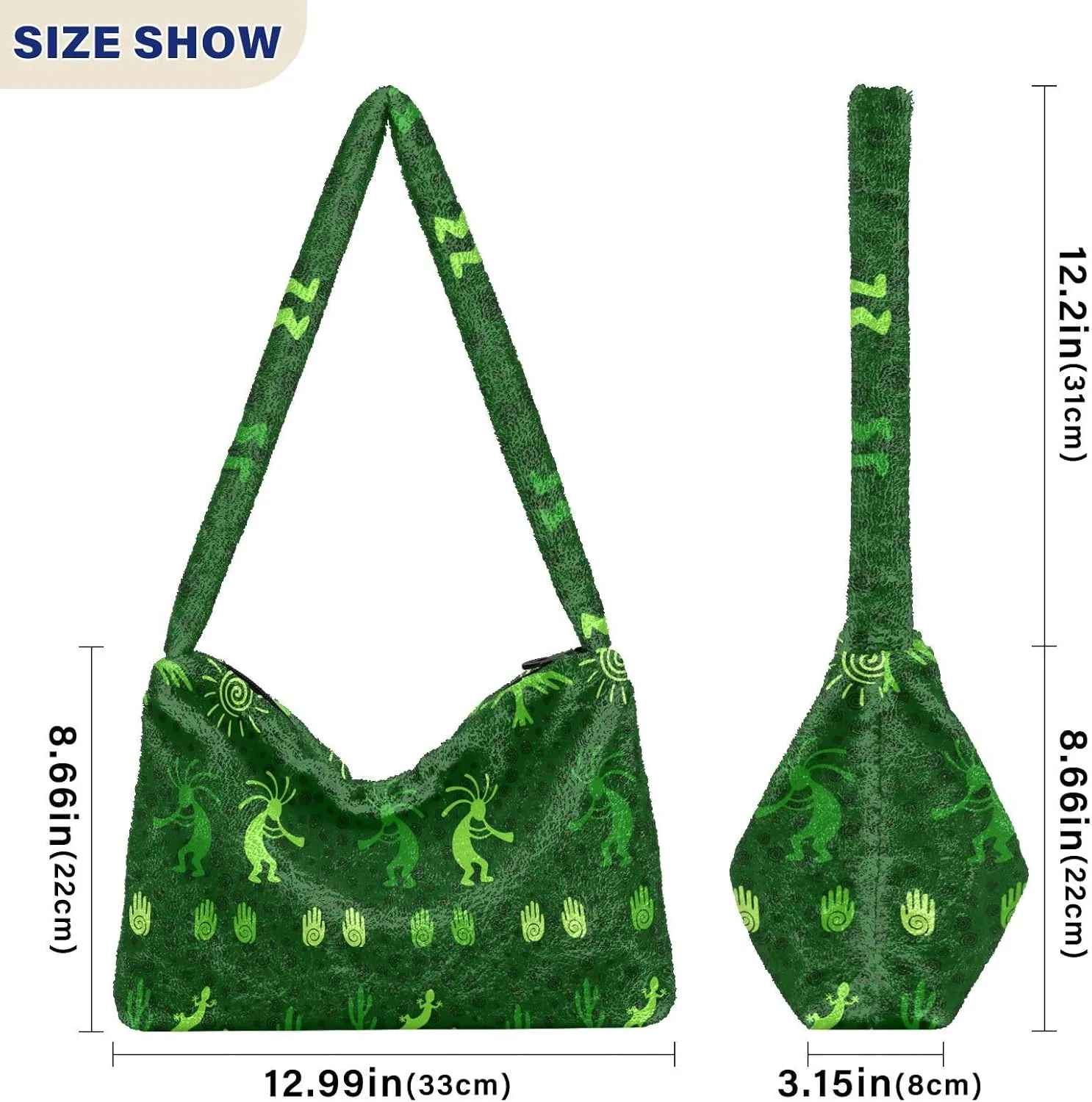 Women Boho Handbag Underarm Bag Tote Bag Shoulder Bag Crossbody Bag