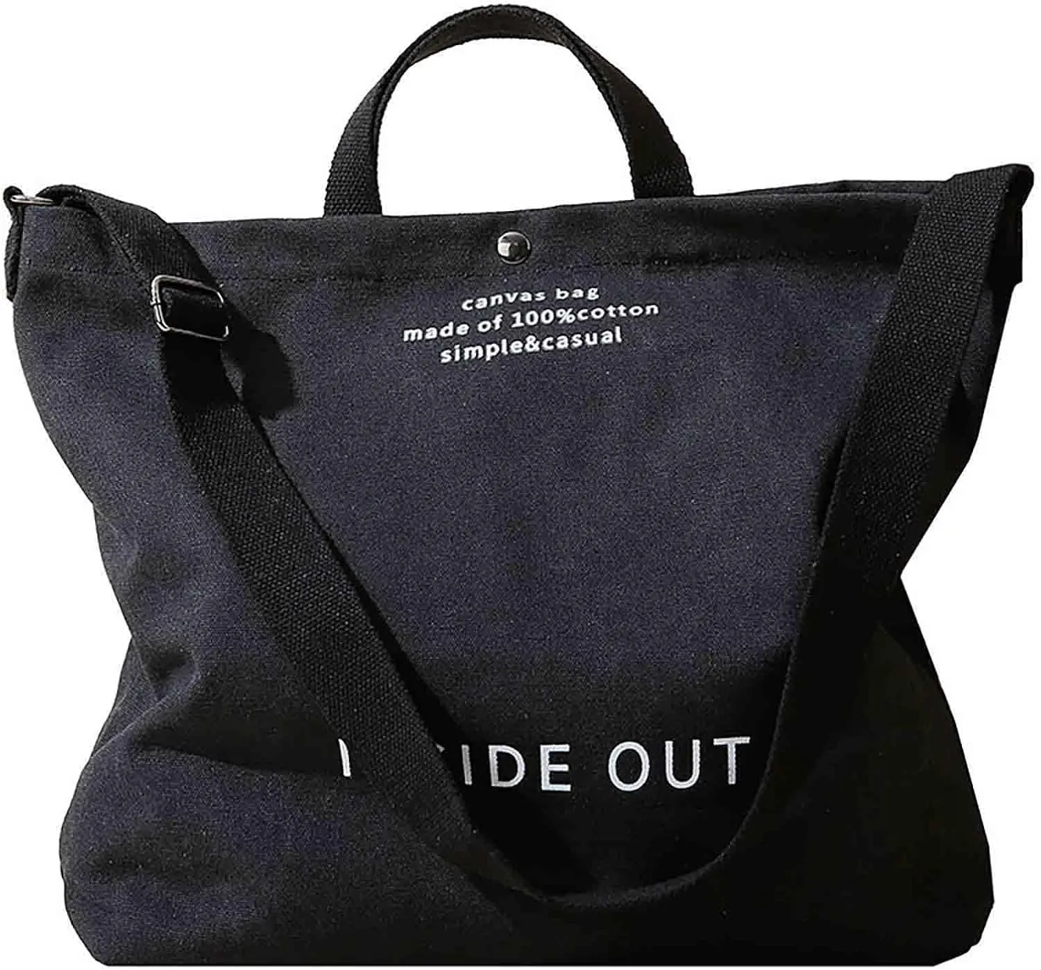 Women Canvas Tote Handbags Casual Shoulder Work Bag Crossbody Top Handle Bag Cross-body Handbags