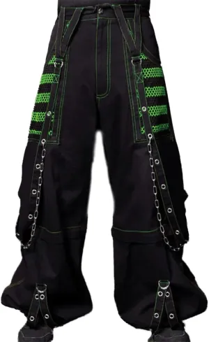 Women Emo Goth Baggy Pants Hip Hop Jeans Y2K Punk Scene High Waisted Wide Leg Denim Pants Streetwear