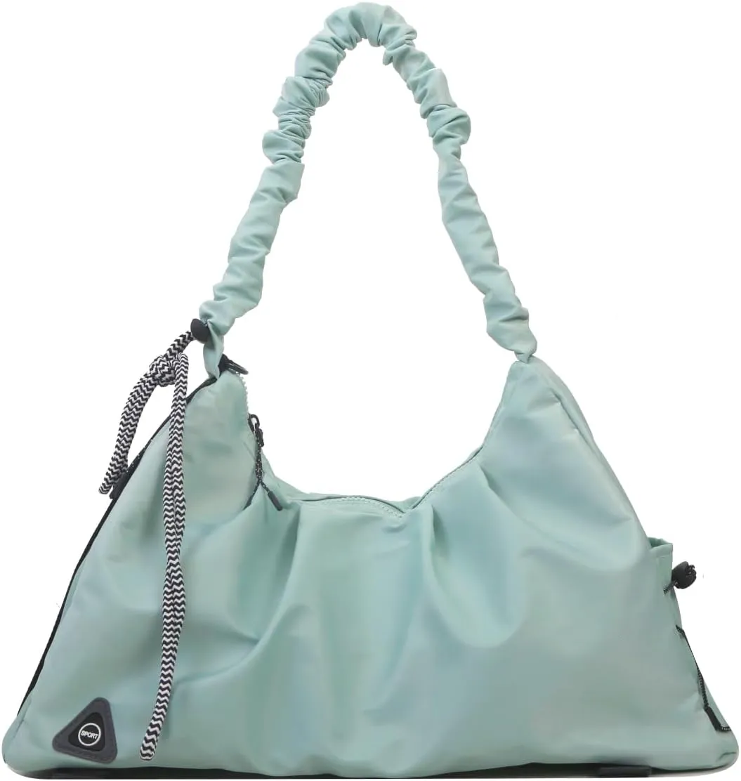 Women Shoulder Handbag Fashionable Practical Tote Purse Multifunctional Crossbody Bag MultiPocket Gym Bag