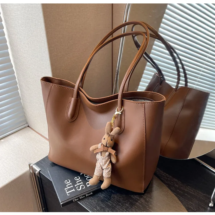 Women's Bag Fall Fashion Casual Textured One-Shoulder Bag