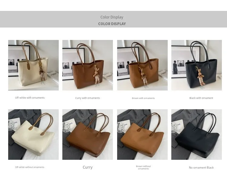 Women's Bag Fall Fashion Casual Textured One-Shoulder Bag