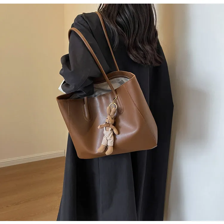 Women's Bag Fall Fashion Casual Textured One-Shoulder Bag