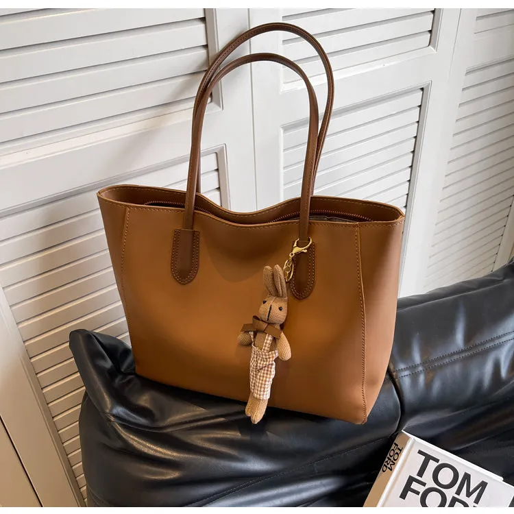 Women's Bag Fall Fashion Casual Textured One-Shoulder Bag