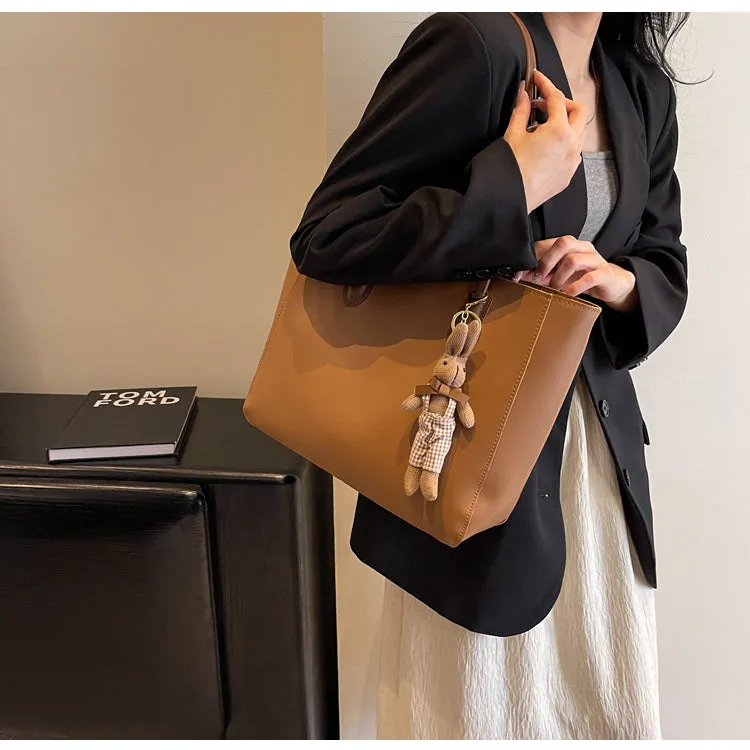 Women's Bag Fall Fashion Casual Textured One-Shoulder Bag