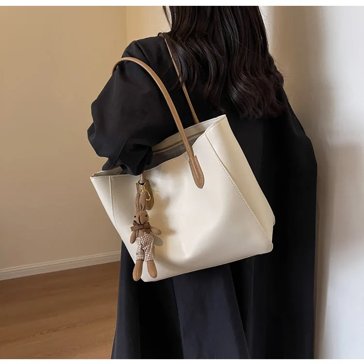 Women's Bag Fall Fashion Casual Textured One-Shoulder Bag
