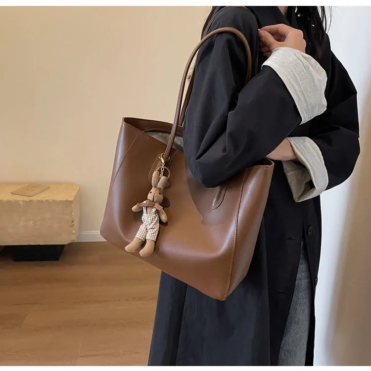 Women's Bag Fall Fashion Casual Textured One-Shoulder Bag